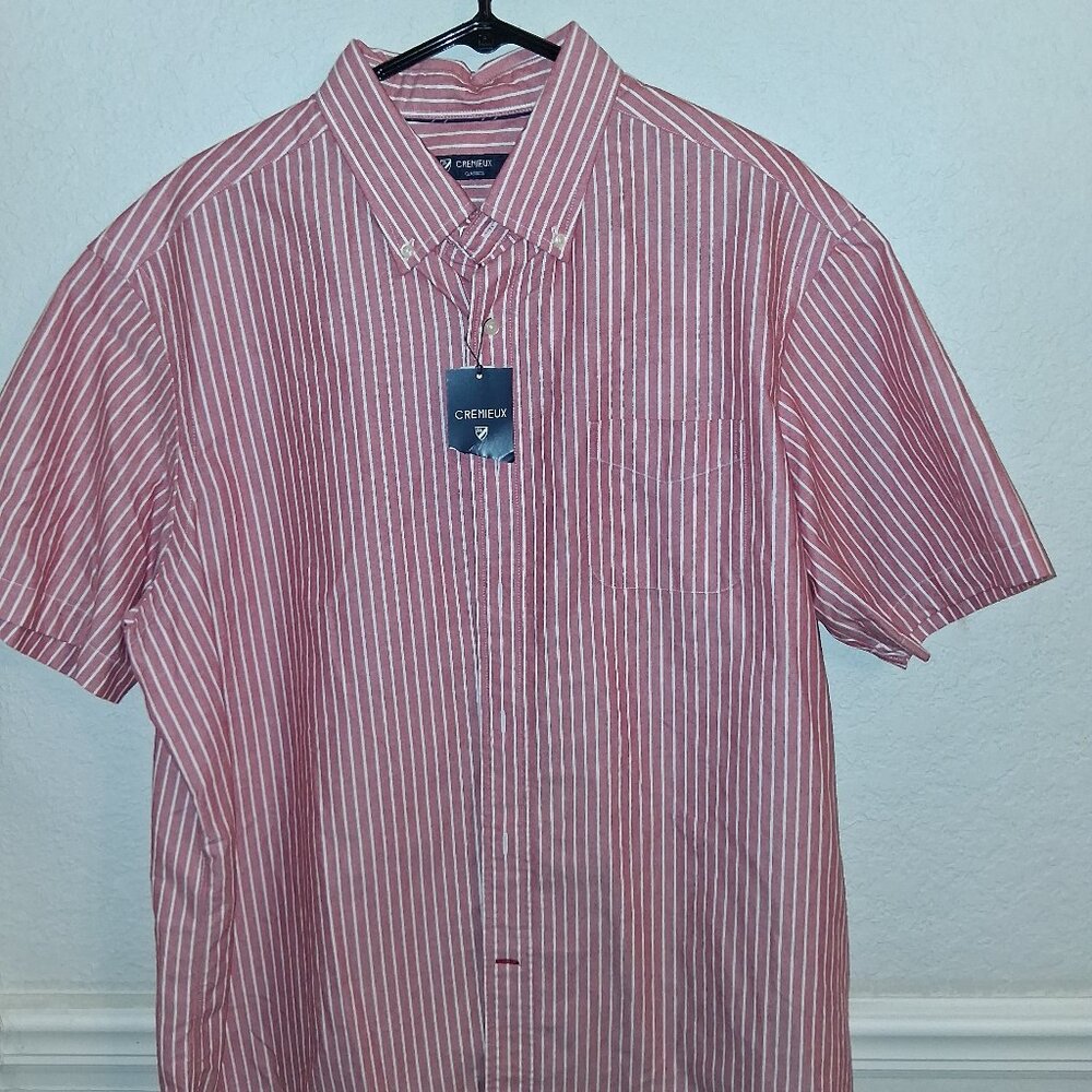 Cremieux Classics Men's Short Sleeve Button up NWT